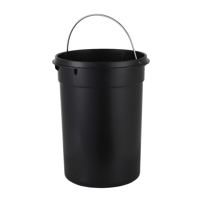 Мусорное ведро с плавным закрытием круглое Zerix Solo-TC0205 SS Color 5л цвет нержавейка антипалец (ZX5888) Черновцы - изображение 8