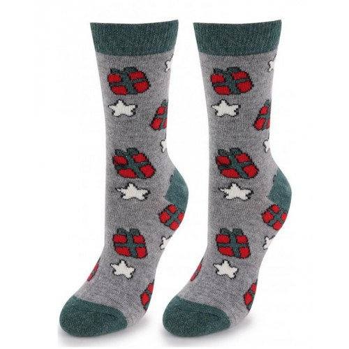 Носки женские MARILYN ANGORA One Size Цветы Киев - изображение 2