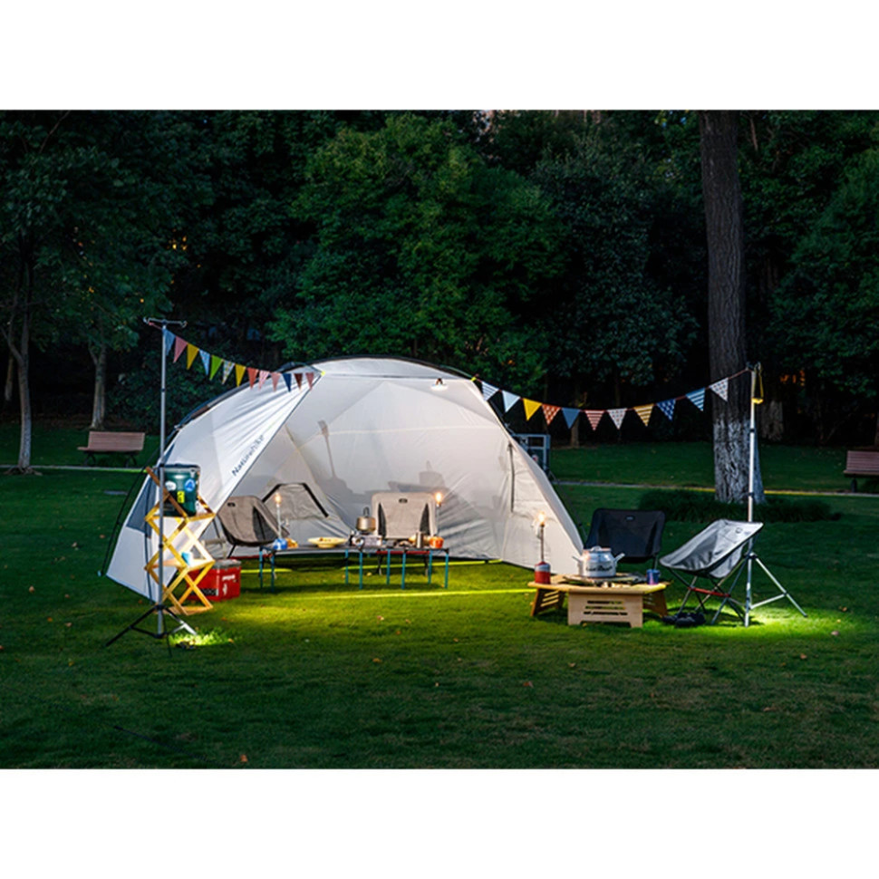 Кресло складное Naturehike Stellaluna L04 CNK2450JJ015, размер M, алюминий, коричневый Киев - изображение 6