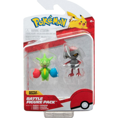 Фігурка Pokemon набір W15 - Пон'ярд і Розелія (PKW3006) Вінниця - фото 1