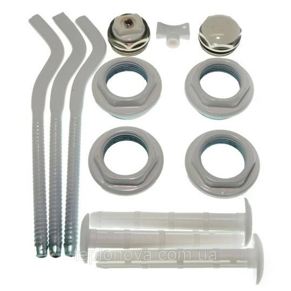 Комплект футорок секційного радіатора CRISTAL NR-2016 3/4| з 3-кронштейнами (HT 416) Чернівці - фото 1