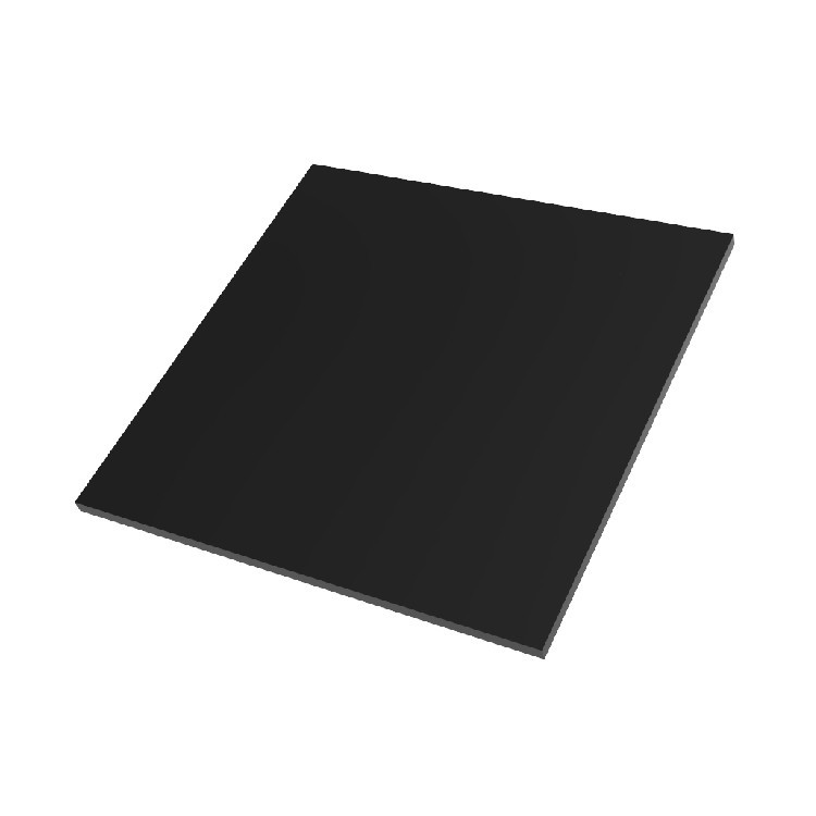 Лист акрил чорний 2.5мм 200х200мм Київ - фото 1