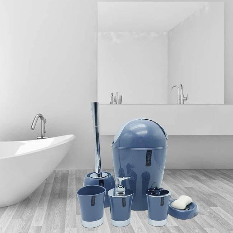 Набор аксессуаров для ванной Bathlux люкс качества , 6 предметов Синий Каменец-Подольский - изображение 2