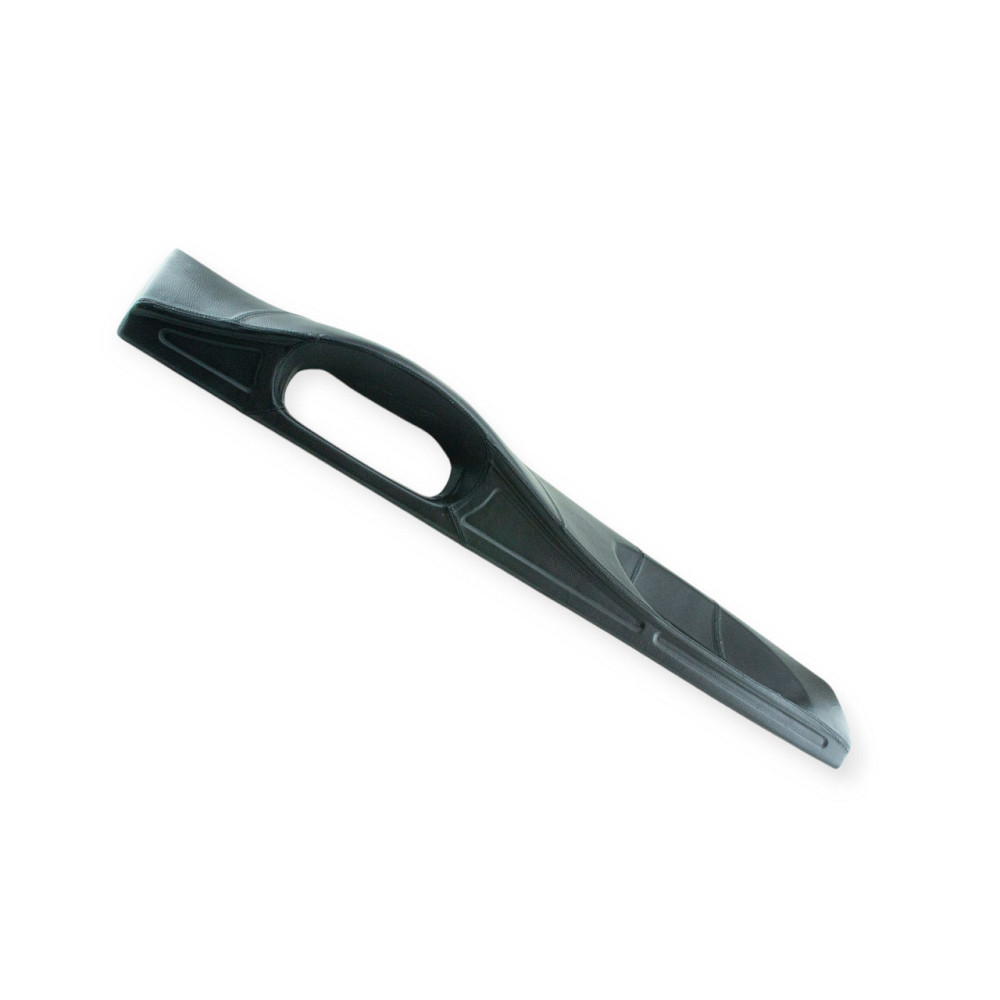 Накладка приладів обшита ВАЗ 2108 низ.пан чорна панелі Мукачево - фото 1