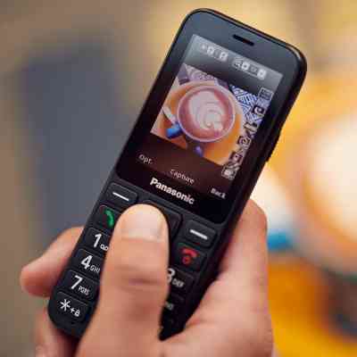 Мобильный телефон Panasonic KX-TU250 Black (KX-TU250EXB) Винница