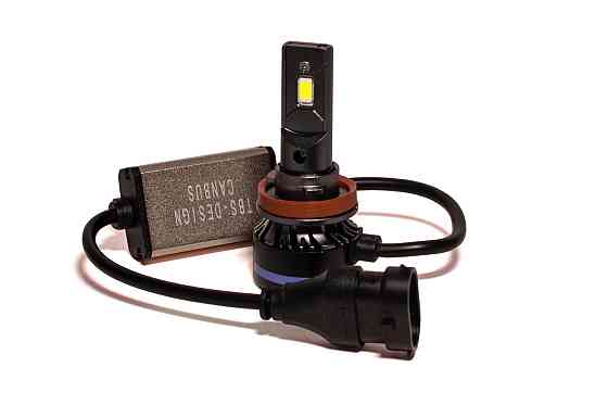 Комплект світлодіодних ламп TBS Design T19 H11 (PGJ19-2) Canbus 45W 9-32V 6000K Харків
