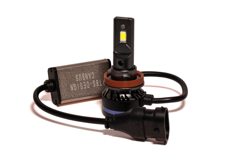 Комплект світлодіодних ламп TBS Design T19 H11 (PGJ19-2) Canbus 45W 9-32V 6000K Харків - фото 3