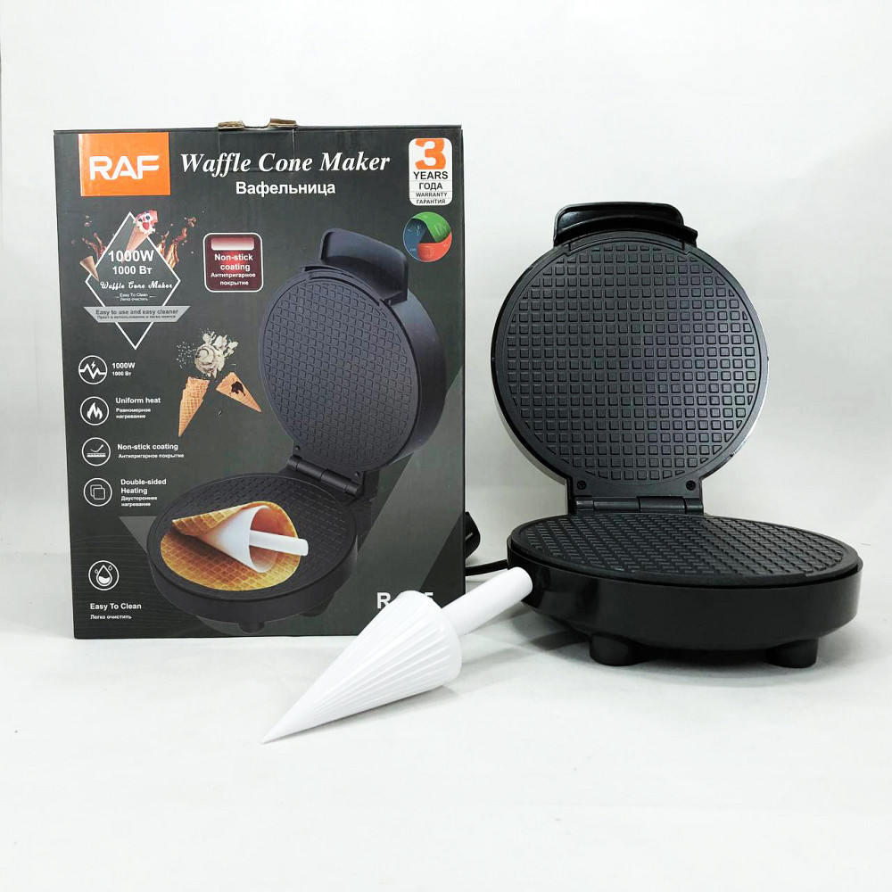 Вафельница бельгийская вафля, Компактная электрическая вафельница, Мультимейкер с насадками ZL-38 Львов - изображение 13