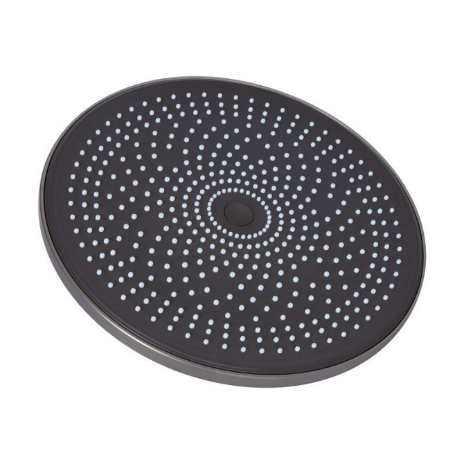 Душевая система из латуни Qtap Slavonice на три потребителя (с изливом) QTSLA111GMB45905 Gunmetal Black Харьков - изображение 7