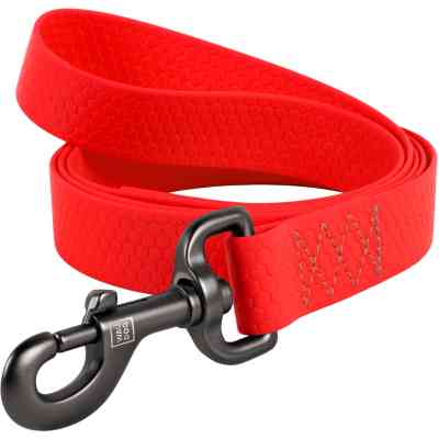 Поводок для собак WAUDOG Waterproof L-XXL Ш 25 мм Д 305 см красный (27343) Винница