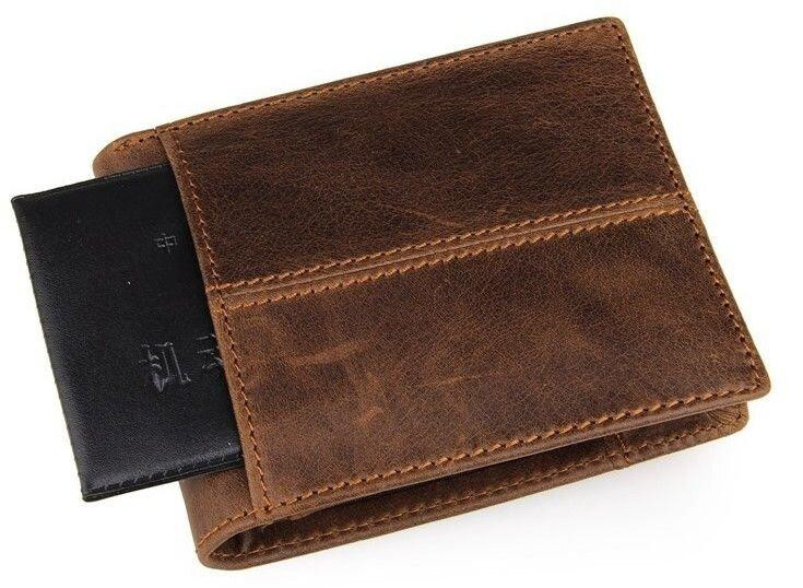 Гаманець чоловічий Vintage 14225 Коричневий Київ - фото 8