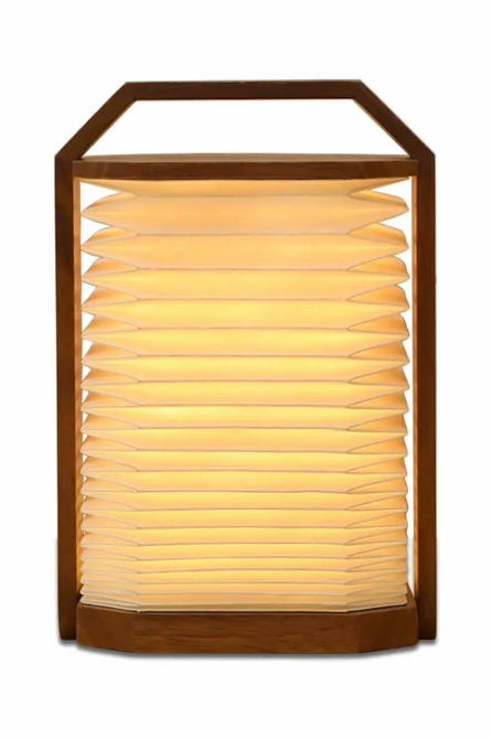 Светильник на аккумуляторе Gingko Smart Origami Lamp 450лм 6Вт (11.5 х 5 х 21 см) Натуральный орех Киев - изображение 7