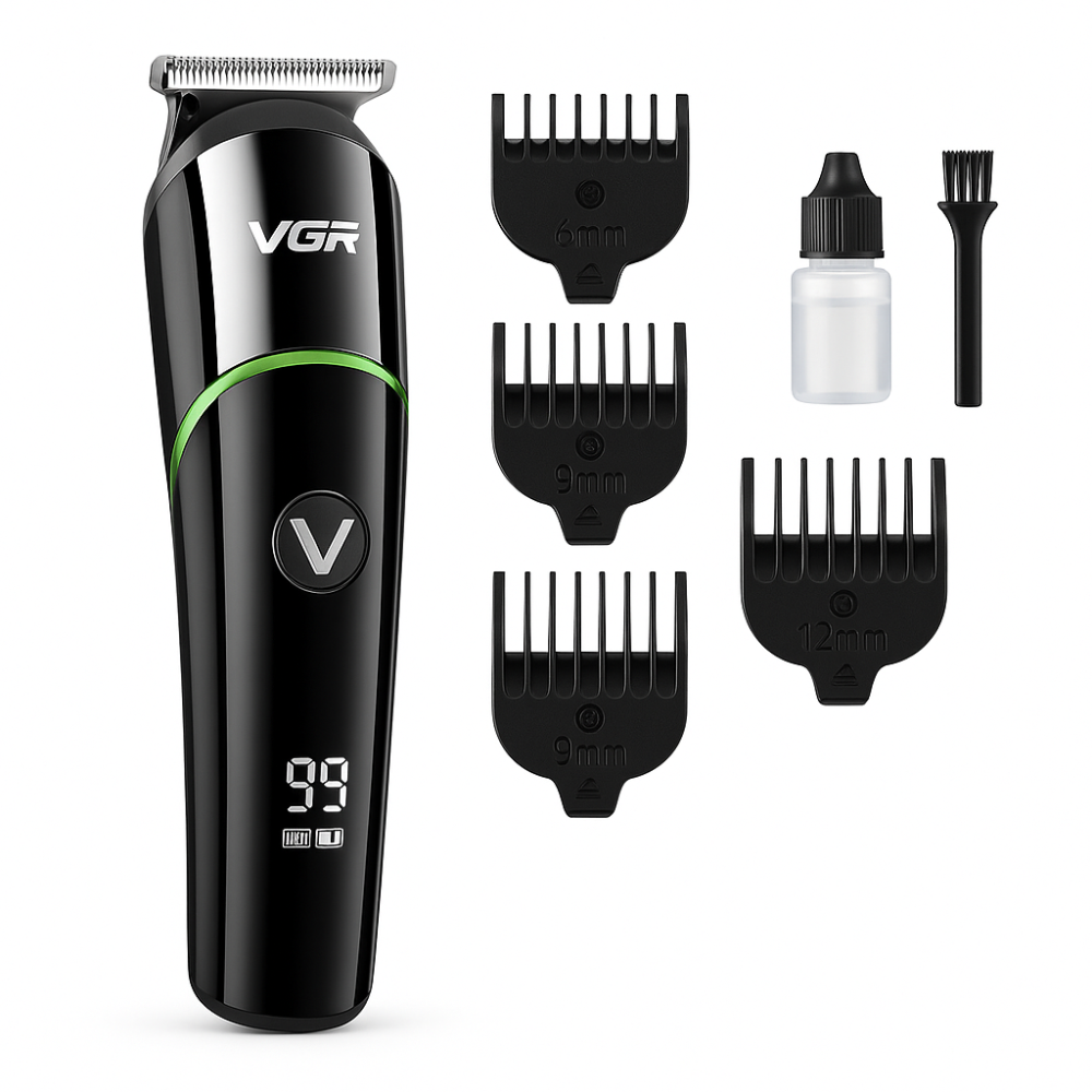 Тример для стрижки волосся потужний, Професійна машинка для волосся Машинка стрижки хороша UE-87 Львів - фото 11