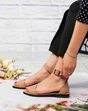 ARLEN БосонІжки жіночі ARLEN Бос-01/03 карамель (літо, шкіра натуральна) (3981) 36-40 Коломыя