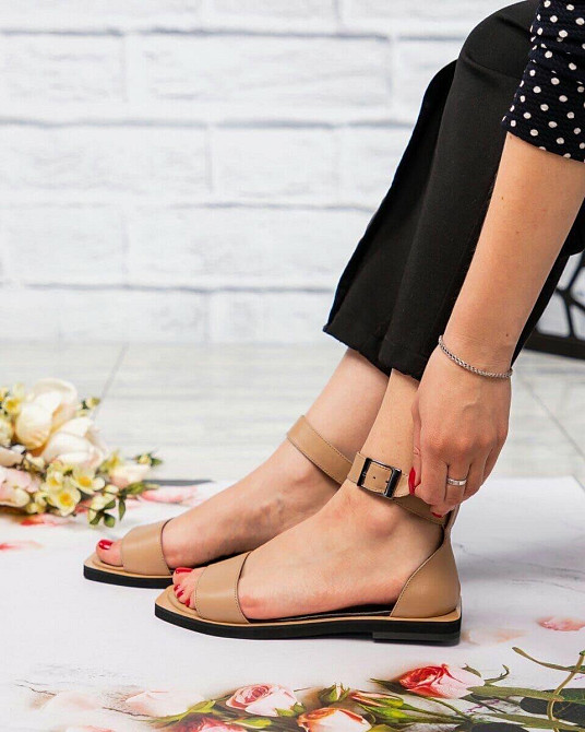 ARLEN БосонІжки жіночі ARLEN Бос-01/03 карамель (літо, шкіра натуральна) (3981) 36-40 Коломыя - изображение 5