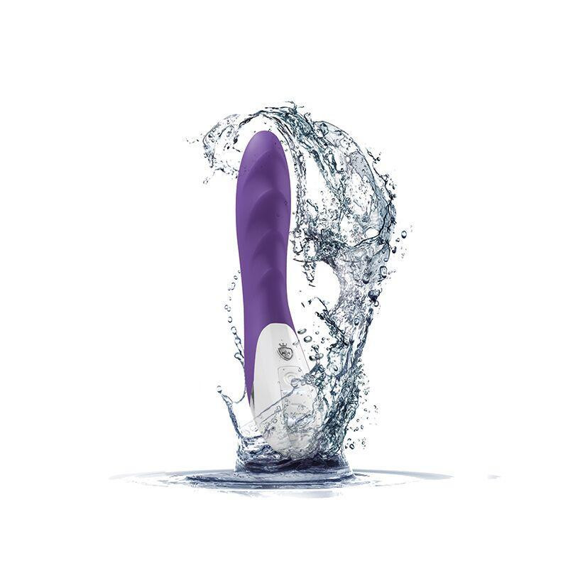 Потужний вібратор Mystim Sassy Simon Purple з двома моторами і стимулюючим рельєфом Sex Aura Київ - фото 8