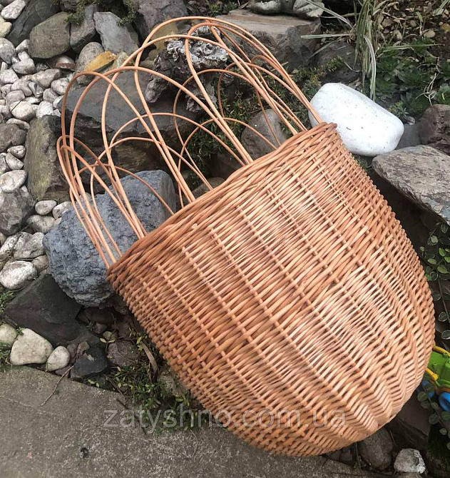 Плетеная люстра с ветками из лозы Киев - изображение 6