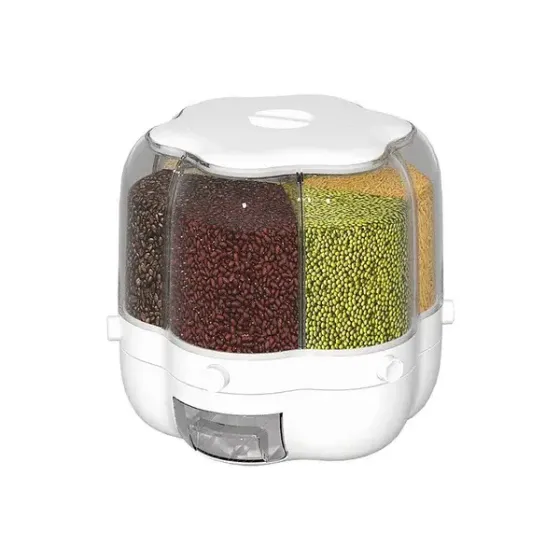 Фигурный органайзер для круп с дозатором 8 л Коломия