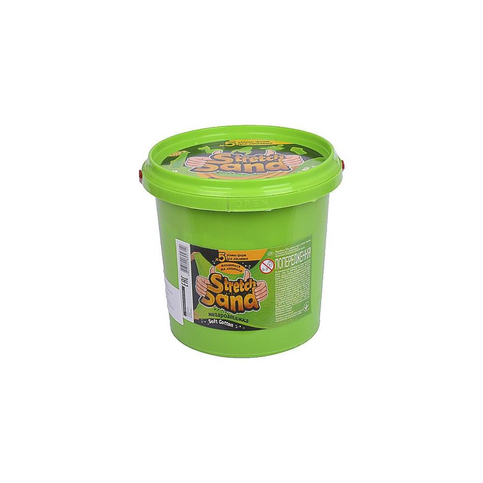 Креативна творчість "Stretch Sand" STS-01-01U 700 гр Зелений Вінниця - фото 1
