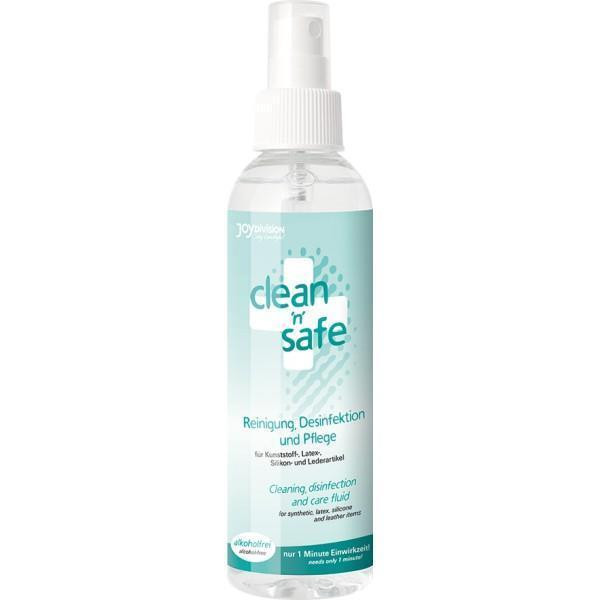 Очиститель для игрушек Clan'n'safe, 100 ml Sex Aura Киев - изображение 1