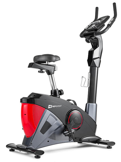 Велотренажер Hop-Sport HS-090H Apollo червоний iConsole+ Киев - изображение 7