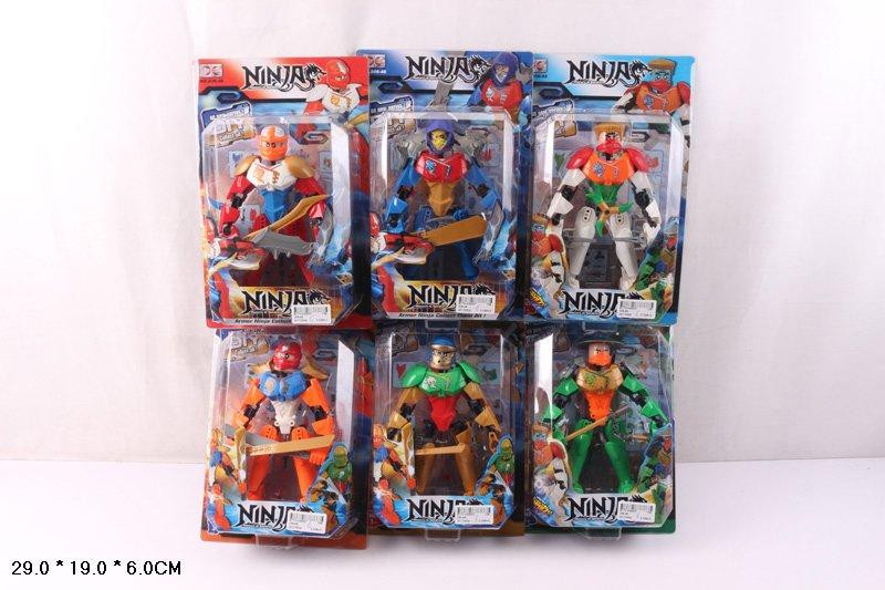 Конструктор "NINJA" 006-46 (108шт/2) 6 видов,на планшетке 29*16*6см, шт Київ - фото 1