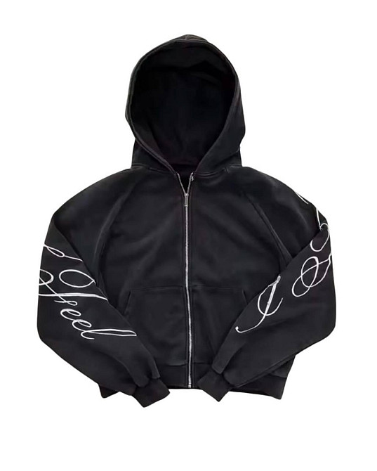 Жіноча тепла оверсайз худі з капюшоном тринитка на флісі Одеса - фото 1