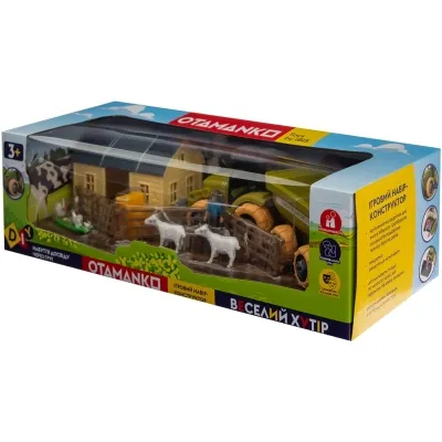 Ігровий набір Otamanko Веселий хутір (трактор із причепом і ферма з вівцями та курми) (8817K) Вінниця - фото 7