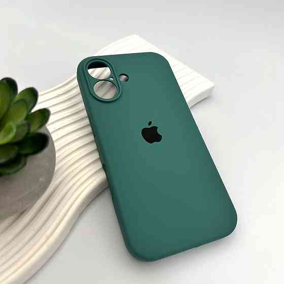 Чохол для смартфона Silicone Full Case AA Camera Protect for Apple iPhone 17 46,Pine Green Київ