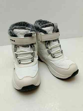Дитячі зимові черевики VITIIKE 34 розміру — Теплі та стильні (Білі) ( Товар з вітрини) Луцк