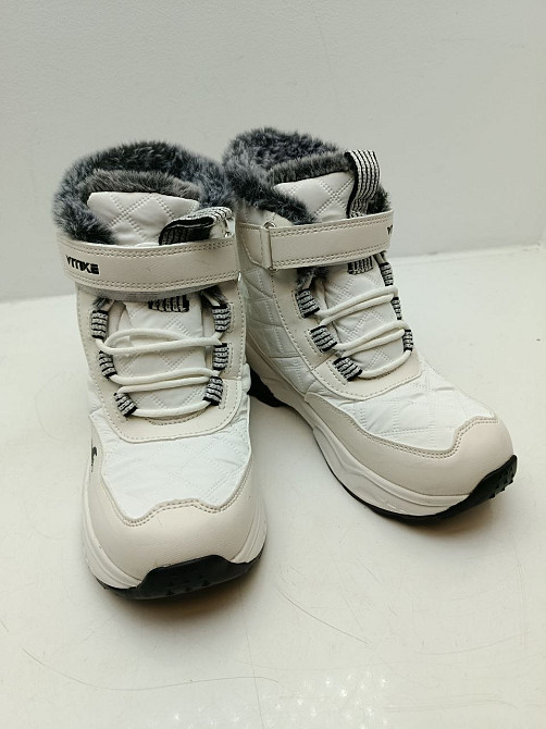 Дитячі зимові черевики VITIIKE 34 розміру — Теплі та стильні (Білі) ( Товар з вітрини) Луцк - изображение 2
