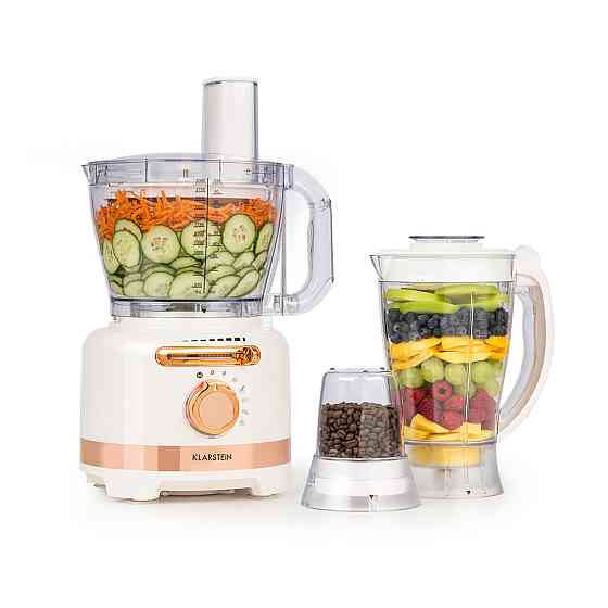 Багатофункціональний міксер Luca 1000 Вт 3 л регульована швидкість 6 режимів Білий (Німеччина, читати опис) Рівне