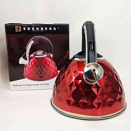 Чайник газовий нержавіюча сталь, Чайники зі свистком заварювальні чайники, Чайник для газової комфорки DT-29 Івано-Франківськ