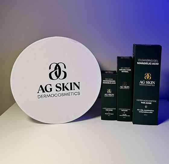 Набір для профілактики та лікування акне Acne Set AG Skin Дніпро