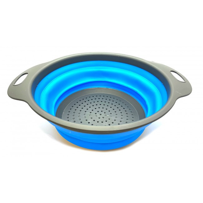 Друшляк складаний круглий із силікону Київ - фото 1