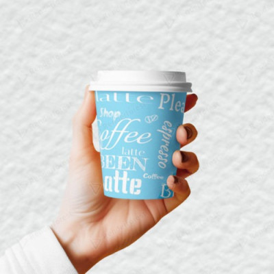 Стаканы одноразовые Romus Drink time бумажные 350 мл 30 шт. Голубые (R35030778) Винница - изображение 1