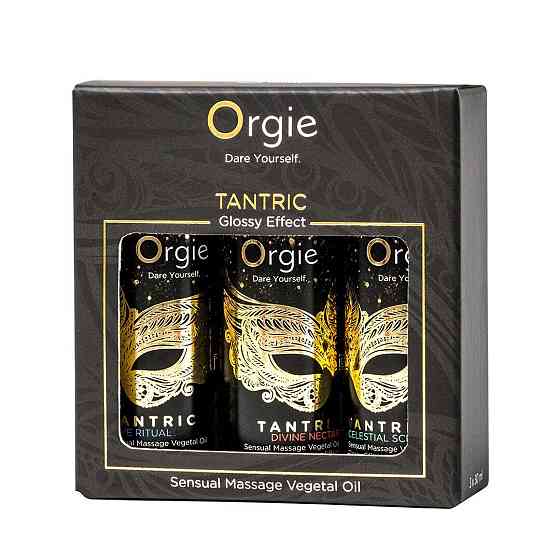 Набір олій для тантричного масажу Orgie – Tantric Mini Size Collection (3х30 мл), зволоження Sex Aura Київ