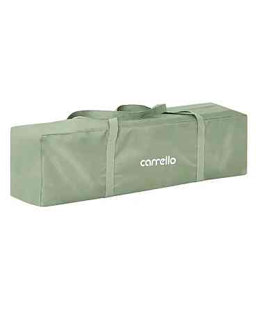 Манеж детский - кровать для новорожденных 2 в 1 со вторым дном Porta CRL-18103 Mint Green 125*65 см CARRELLO зеленый Кривой Рог