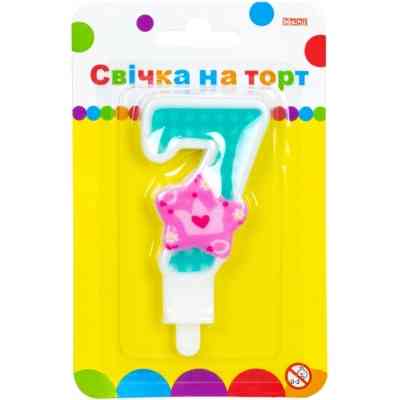 Свеча Maxi Princess "7" висотою 7,62 см (MX622050-7) Винница