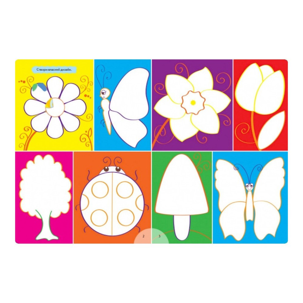 Велика мозаїка з наклейками 1814005 для маленьких пальчиків Вінниця - фото 3