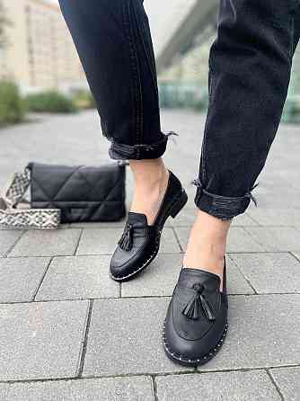 SOTHBY'S Туфлі жіночі Sothby 's чорні шкіра натуральна 37р. (5286) Коломия