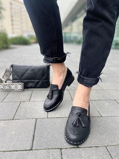 SOTHBY'S Туфлі жіночі Sothby 's чорні шкіра натуральна 37р. (5286) Коломия - фото 6