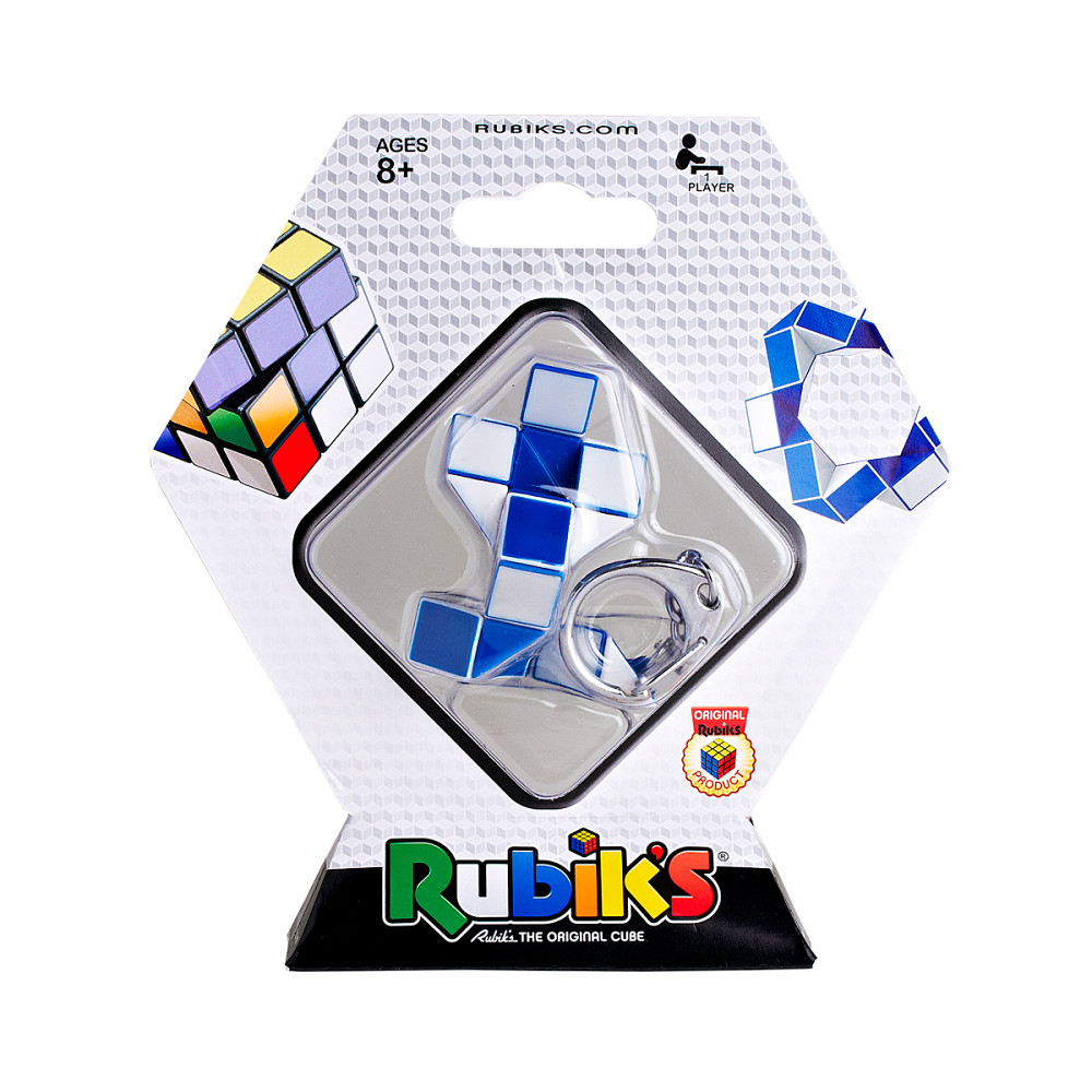 Міні-Головоломка Rubik's - Змійка Біло-Блакитна Дніпро - фото 4