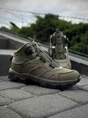 Військові тактичні демісезонні черевики олива, чоловіче зносостійке взуття весна-осінь, прошиті, дихаючі Львів