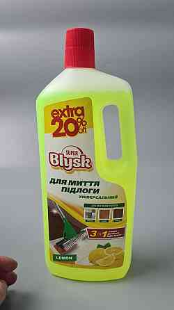 Засіб для миття підлог Super Blysk Лимон 1500 мл (1 шт.) Харків