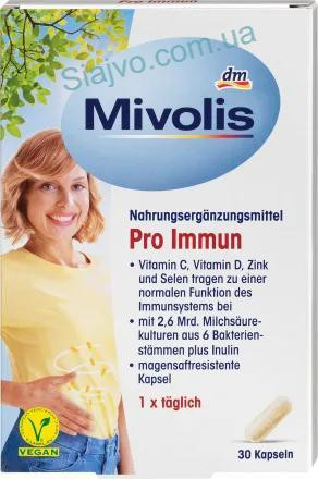 Капсули Міволіс Про Імун Mivolis Pro Immun Kapseln 30 St., 30 St Nahrungsergänzungsmittel Львів - фото 1