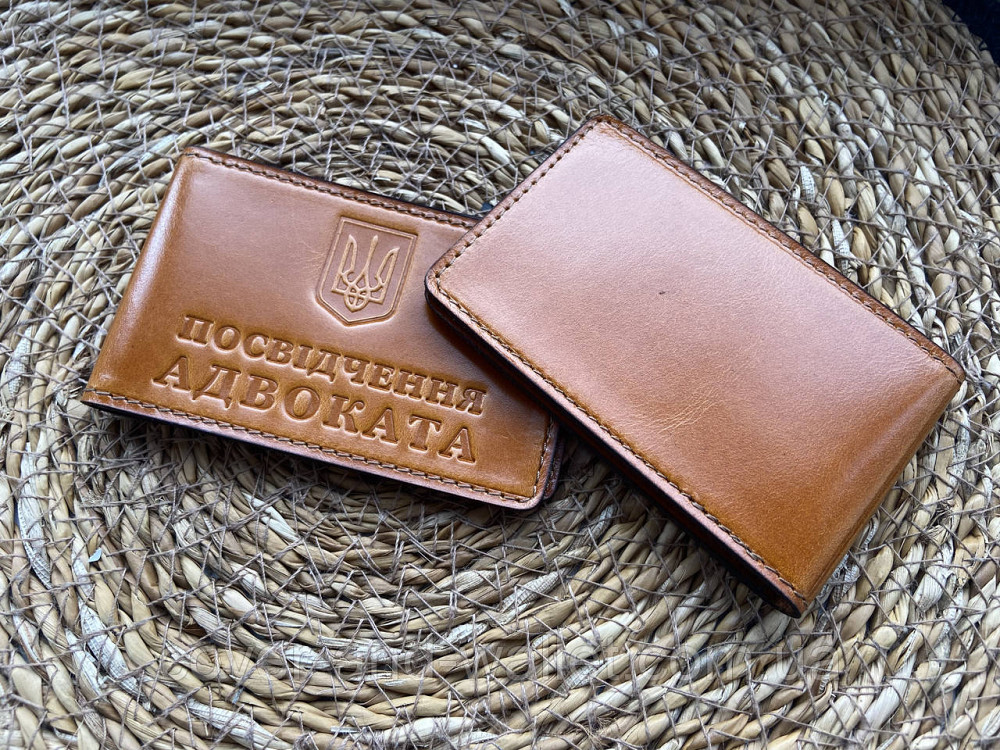 Обложка на удостоверение адвоката  "Посвідчення адвоката" (жовта) Київ - фото 4