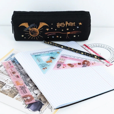 Лінійка Kite набір: лінійка 15 см, 2 косинця, транспортир Harry Potter (HP25-282) Вінниця - фото 3