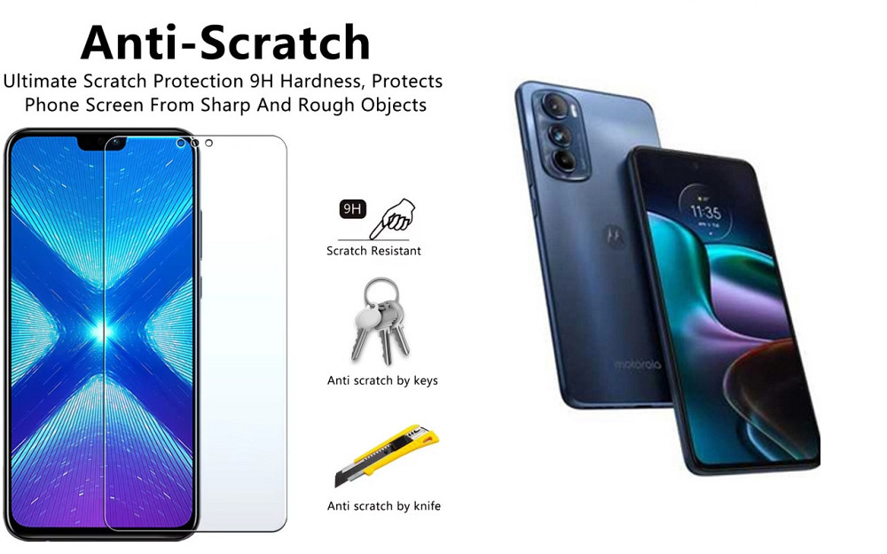 Защитное стекло NeoGlass для Motorola Edge 30, 30 Pro – ультрапрозрачное и устойчивое Киев - изображение 1