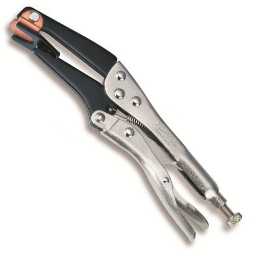 Клещи зажимные сварочные с фиксатором TOPTUL 250мм DMAH1A10 Одесса - изображение 1